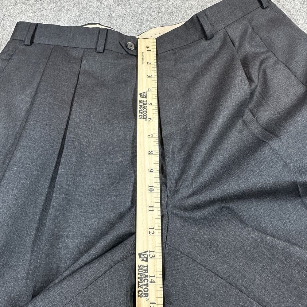 Lauren Ralph Lauren 44L 38x31 Wool Suit Charcoal Gray 2 Button Made Canada - Picture 13 of 15